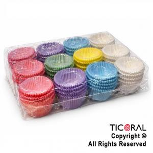 PIROTIN CUPCAKE N.10 COLORES SURTIDOS X 1000 (PACK 10 x 100 UNID)